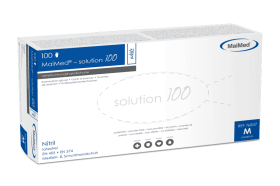 MaiMed® solution100 Nitrilhandschuhe Blau L